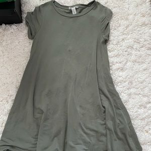 green forever 21 dress